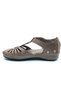 Naco Genuine Leather Comfort Orthopedic Women's Sandals Vi̇zon - 3