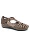Naco Genuine Leather Comfort Orthopedic Women's Sandals Vi̇zon - 2