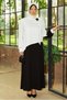 Two Color Plus Size Satin Dress 20749