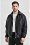 Oversize Men's Leather Jacket - 2