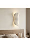 Linea Bidirectional Modern Metal Sconce White, Minimalist Wall Lamp Linea-15441 - 2