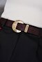 Suede/Antique Buckle Women's Belt, Jacket Belt, Trouser Belt. - 2