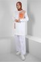 STRIPED DETAIL CREW NECK TRACKSUIT TUNIC 43804 - 2