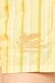 Women Embroidered Logo Basic Shorts, Yellow - 5