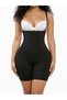 Pagliye Model Abdomen and Belly Recovery Laser Slip Corset Black Color