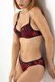 Zebra Patterned Bra Set-19646 - 6