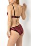 Zebra Patterned Bra Set-19646 - 4