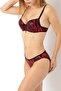 Zebra Patterned Bra Set-19646 - 3