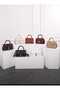 Women's Shoulder and Arm Crossbody Bag Mink Color - 3