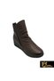 Women's Brown Genuine Leather Boots 505212003-1 - 4