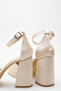 Women's Special Design Satin Fabric Platform Heeled Shoes (Molds Are Half a Number Bigger.) - 5