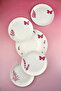 Pink Butterfly 5 Piece Cake Set - 2