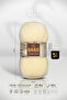 Super Pearl • Cream (256) • 5-Pack × 100 Gr / 260 m • Wool Blended Hand Knitting Yarn • Scarf, Vest, Sweater - 2