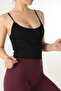 Embossed Pattern Thin Strap Unassisted Bustier