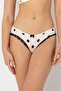 Polka Dot Lace Edged Comfortable Fit Stylish Women's Panties - 5
