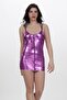 Rochie din piele decoltată la spate - 008 - 3