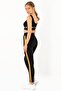 Active Sportive Thick Striped Leggings-878 - 5
