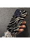 Samsung Galaxy A52/A52S Compatible Silicone Edge Hard Back Anti-Fall Case Wild Tiger - 6