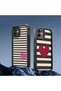 Xiaomi Redmi Note 13 Pro Plus Compatible Black Silicone Heart Pattern Lens Protection Shock Absorbing Flexible Case - 8