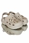 Cross 755 Anatomical Stone Eva Beach Sea Daily Girls' Slippers Ecru - 4