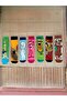 COLORFUL 7-PIECE SET COMIC FILM HEROES PATTERNED COTTON SOCKS - 3