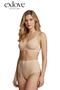 6-Piece Women's High-Waisted Cotton Bato Panties - Ribbed Texture & Comfortable Model - 3