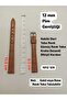 12 mm Compatible Watch Band - Genuine Leather Tan Color Crocodile Patterned Band - Silver Color Buckle, (Second Item in the Cart Is 100 Tl.) - 4
