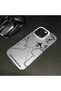 Xiaomi Redmi 14C Compatible Silicone Edge Hard Back Anti-Fall Case Airplane Patterns - 6