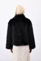 Zippered Fur - Black - 7