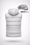 Water- and Wind-Resistant Men's Hooded Vest Puffer Vest - 3