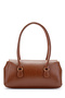 Baget Form Special Lock Pendant Detailed Hilly Women's Shoulder Bag Brown - 4