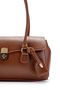 Baget Form Special Lock Pendant Detailed Hilly Women's Shoulder Bag Brown - 2