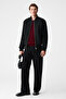 Cablin Men's Round Neck Regular Fit Knitwear Claret Red Sweater
