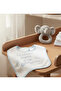 My Aunt Loves Me So Much Written Baby Bib Blue - 5