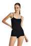 Women's Slip Aura Satin 1400 - Black - 4
