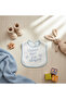 My Aunt Loves Me So Much Written Baby Bib Blue - 6