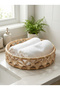 100% Handmade Natural Rattan Tray, Handmade Rattan Presentation and Serving Tray (30 X 7cm) Bh24541 - 2