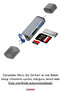 Micro Sd to Tf to Sd Card to USB Converter/Reader Compatible with Ios-Android-Pc/Smartphone and Computer - 2