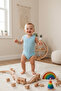 100% Organic Cotton Snap Fastener Sleeveless Baby Bodysuit 5-Pack - 5