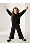 Vizyon New Season Shiny Looking Girls' Thick Sweatpants
