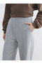 Two Mt Shop Quality Lcw Everyday Gray Interlock Plain Loose & Baggy Women's Sweatpants - 3