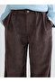 Esvab • Modern & Distinctive Relaxed Fit Velvet Women's Trousers - 5