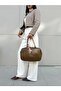 Women's Scarf Detail Rectangular Bag - 4