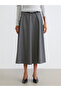 Flared Skirt with Belt - 2