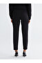 Black slim fit women's pleated pants from plus-store - 4