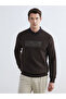 Peak New Season Crew Neck Printed Men's Thick Sweatshirt