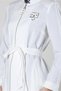 Belted Zippered Trench Coat 10552 - 4