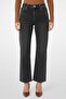 Women Flared Fit Washed Stretchable Denim, Dark Grey - 3