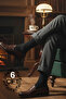 6 Pieces Super Economical Black Color Men's Cotton Socks, Long Patternless Cotton Socks