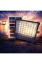 كشاف إضاءة LED يعمل بالطاقة الشمسية من Denx بقوة 300 واط، مزود بـ 104 مصابيح LED، وبطارية 8400 مللي أمبير، ولوحة شمسية 6 فولت/6 واط، موديل DX2359 - 5